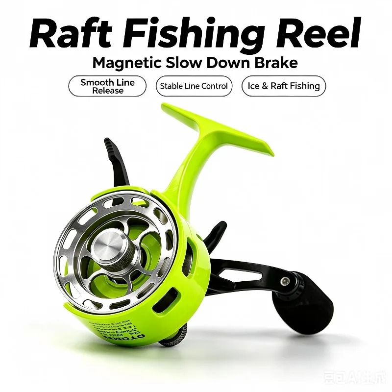 New Gear Ratio 3.2:1 Ice Fishi - Ice Fishing Reel ulasan dan harga