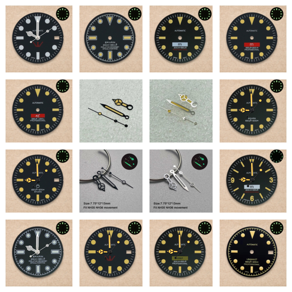 28.5mm S Logo Retro dial Green - Reel Case ulasan dan harga
