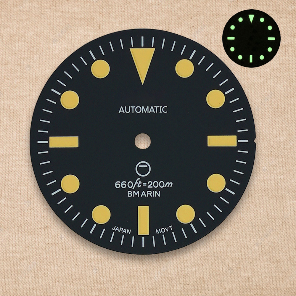 28.5mm S Logo Retro dial Green - Reel Case ulasan dan harga