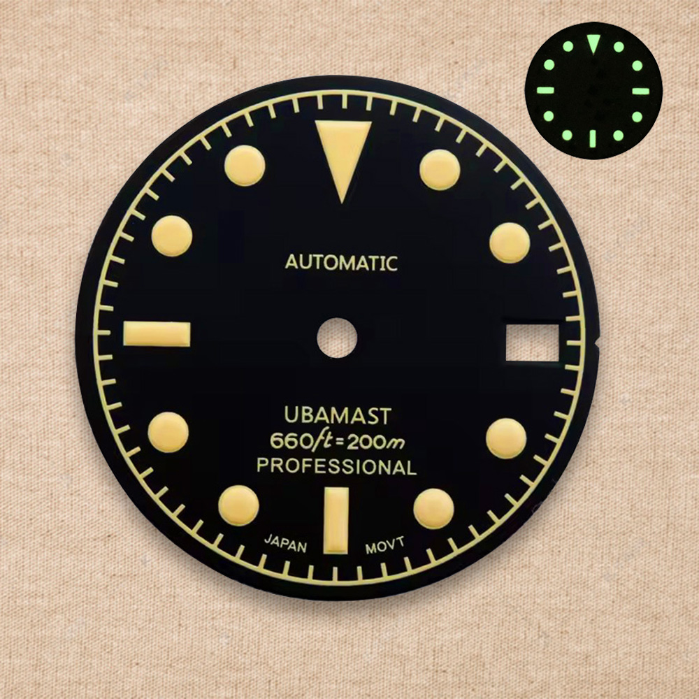 28.5mm S Logo Retro dial Green - Reel Case ulasan dan harga