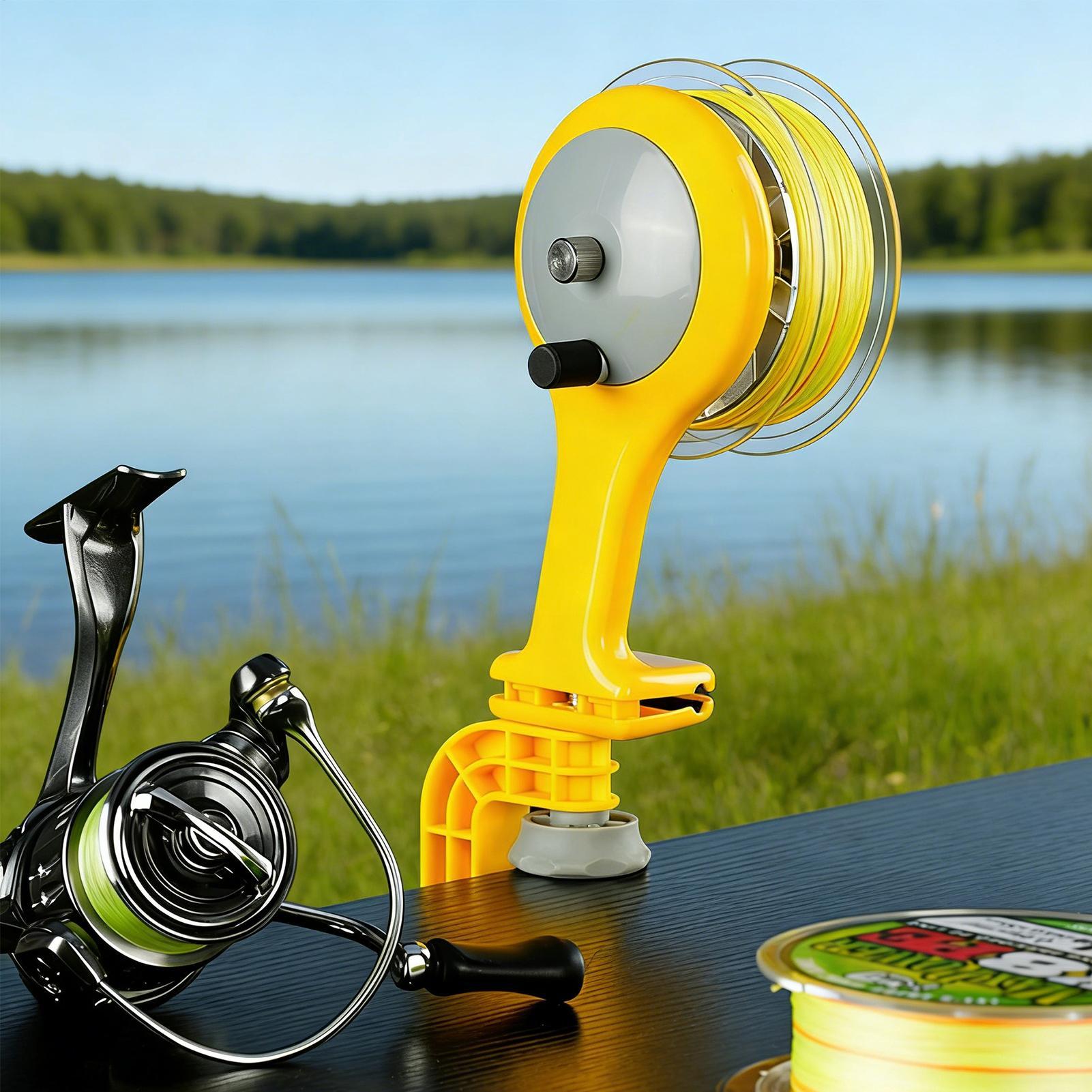 Line Spooler With Clamp Non-Sl - Ice Fishing Reel ulasan dan harga