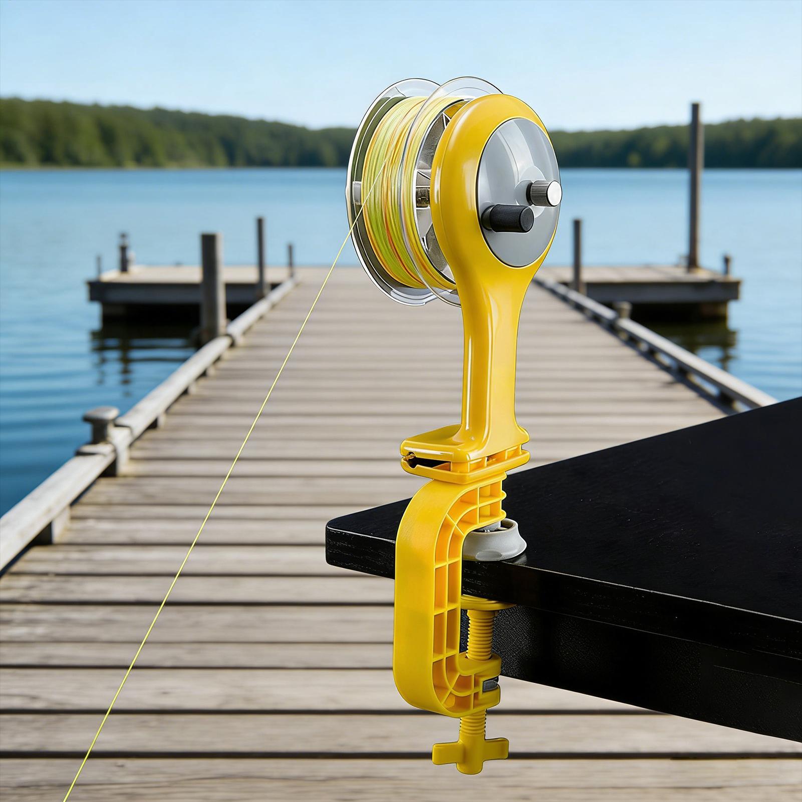 Line Spooler With Clamp Non-Sl - Ice Fishing Reel ulasan dan harga
