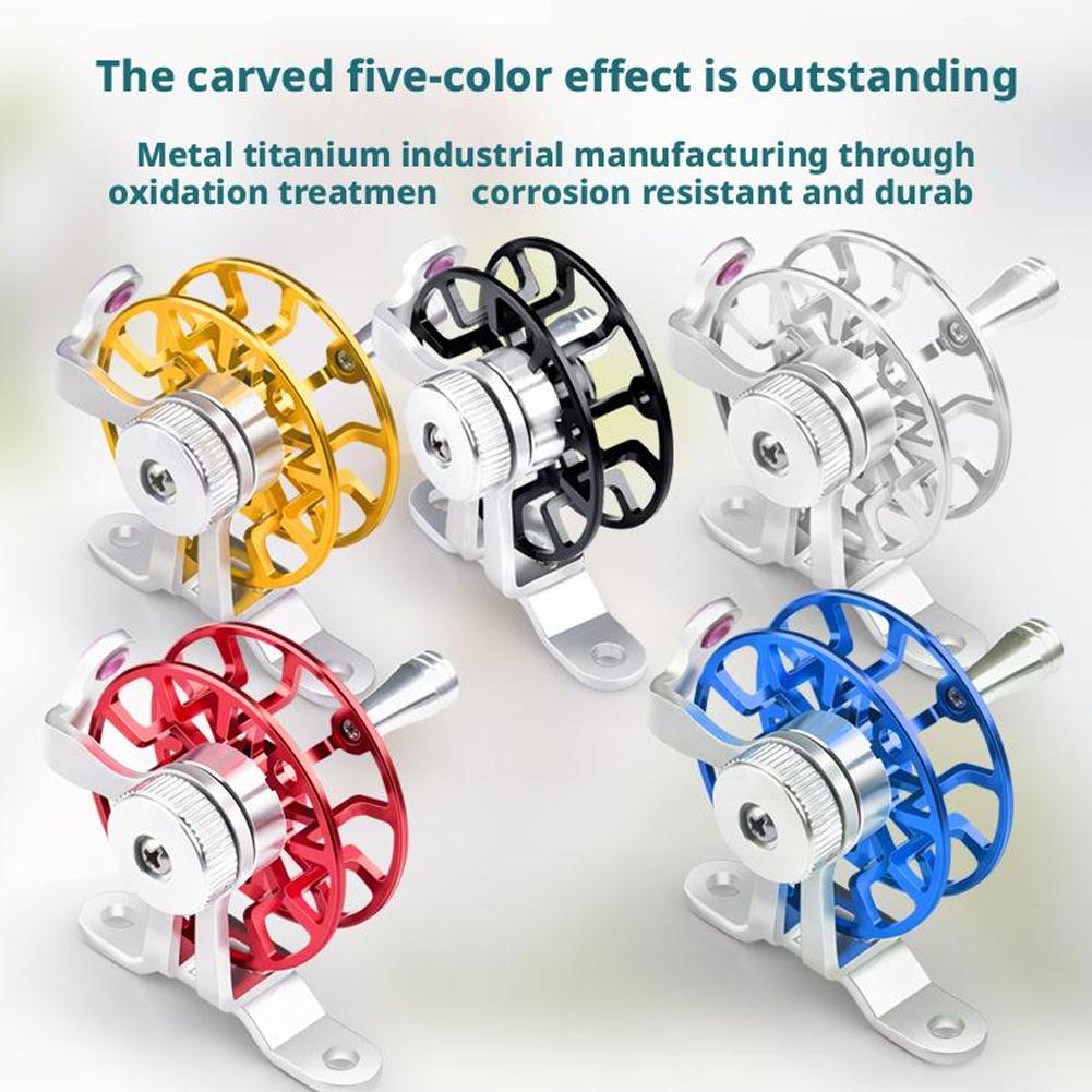 Mini Full Metal Fishing Reel P - Ice Fishing Reel ulasan dan harga