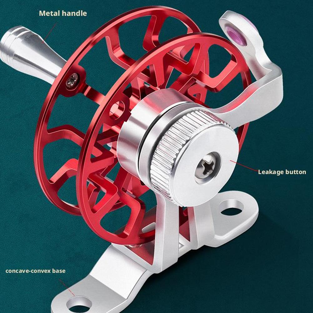 Mini Full Metal Fishing Reel P - Ice Fishing Reel ulasan dan harga