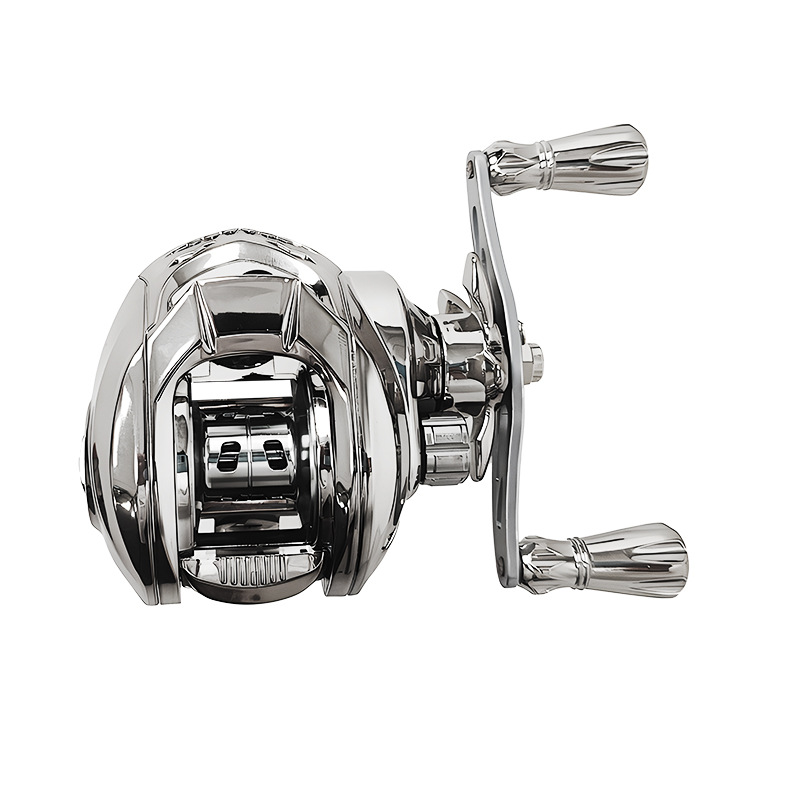 Gold Full Metal Baitcasting Re - Ice Fishing Reel ulasan dan harga