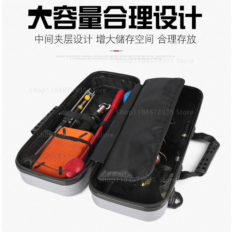 Hard Shell Mini Fishing Rod Ca - Reel Case ulasan dan harga