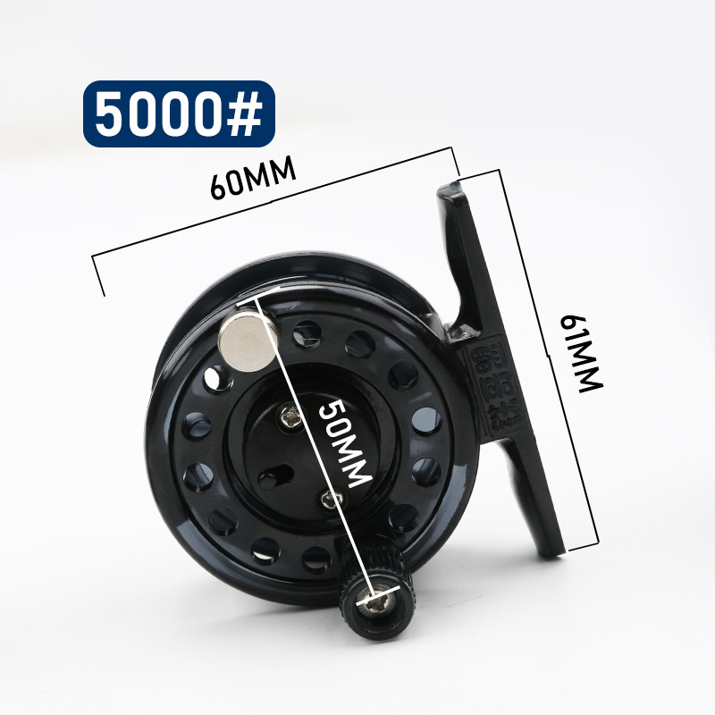 Lightweight Portable Centerpin - Ice Fishing Reel ulasan dan harga