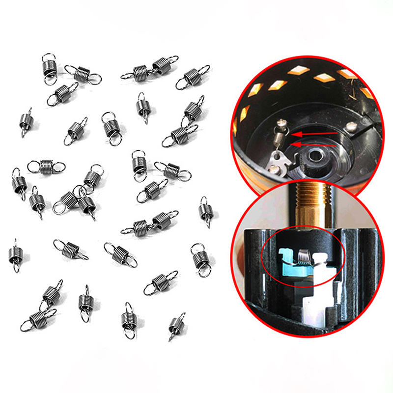 New·10Pcs Spinning Wheel Swing - Fly Reel ulasan dan harga
