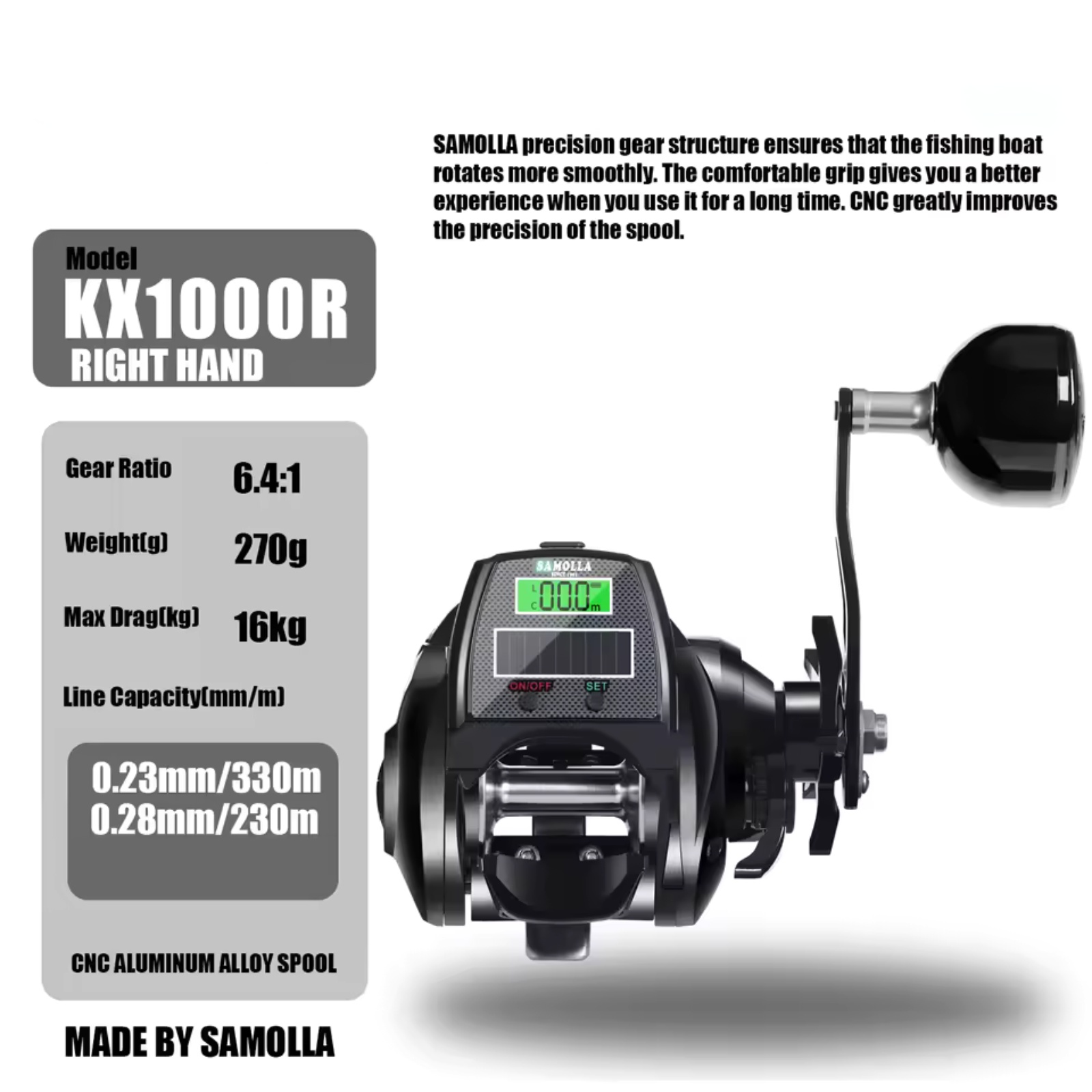 Heavy Duty Electric Fishing Re - Ice Fishing Reel ulasan dan harga
