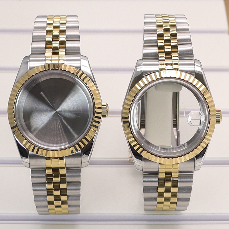 36mm/40mm Two-Tone Gold Watch  - Reel Case ulasan dan harga