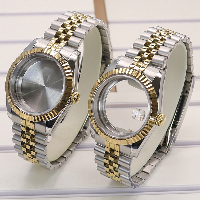 36mm/40mm Two-Tone Gold Watch  - Reel Case ulasan dan harga