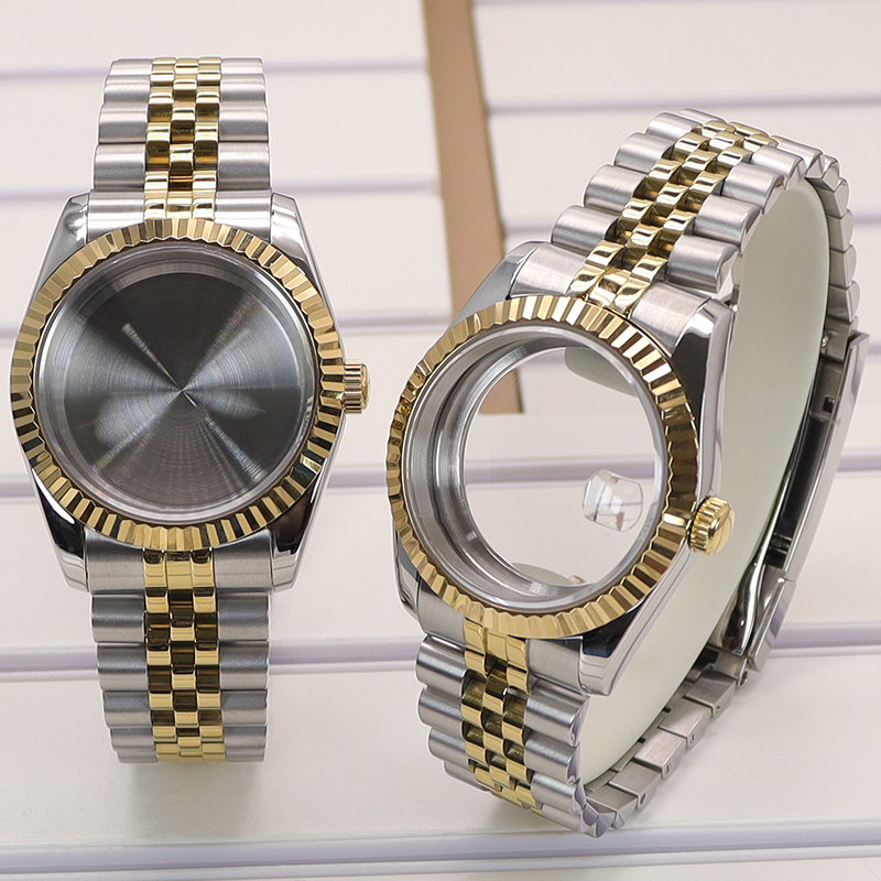 36mm/40mm Two-Tone Gold Watch  - Reel Case ulasan dan harga