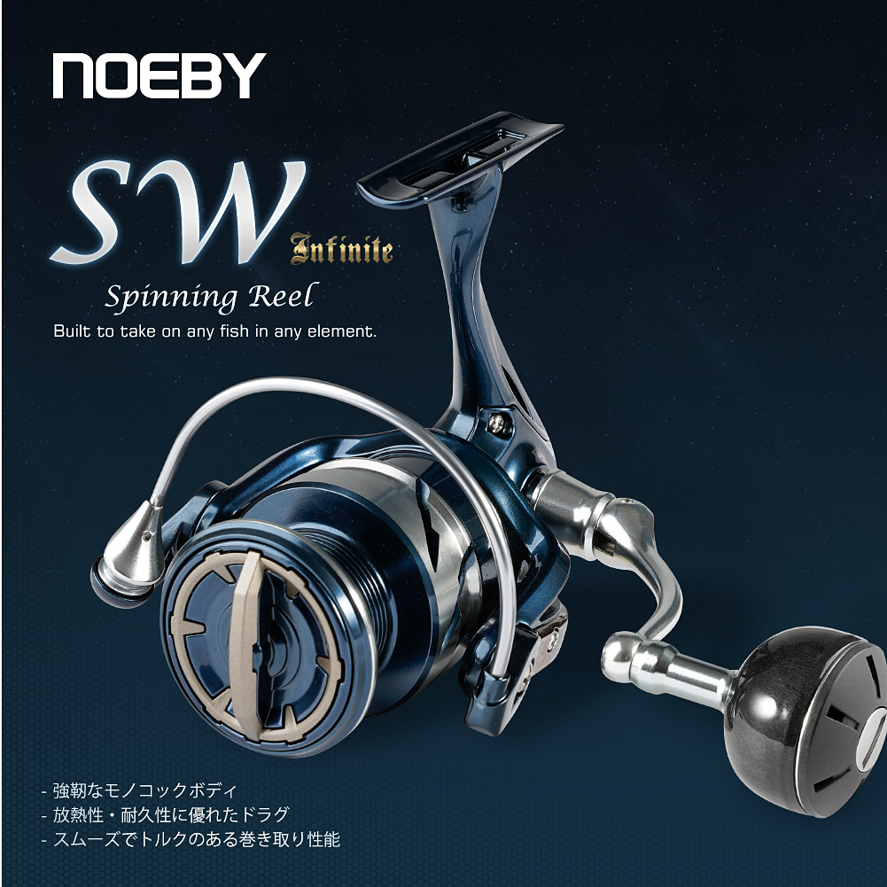 Noeby Spinning Fishing Reel 25 - Surf Reel ulasan dan harga
