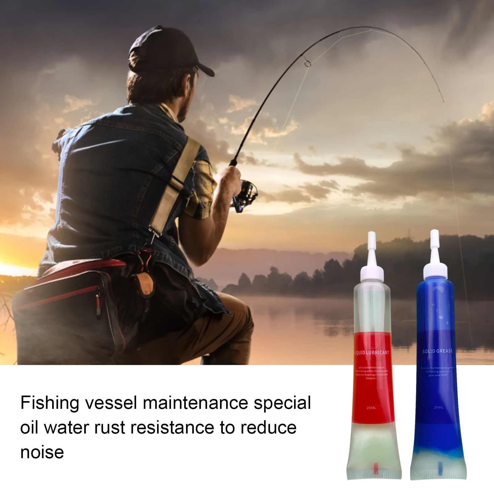 4pcs Fishing Wheel Maintenance - Reel Lubricant ulasan dan harga