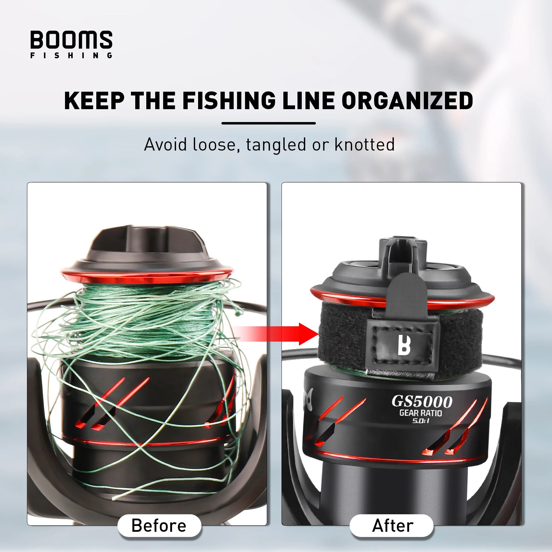 Booms Fishing SB1 4Pcs Spinnin - Fly Reel ulasan dan harga